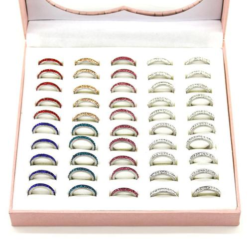 아이윙스-1000 크리스탈 가드 반지 패션반지 (50개) 어린이집 유치원 초등학교 신학기 입학선물 졸업선물