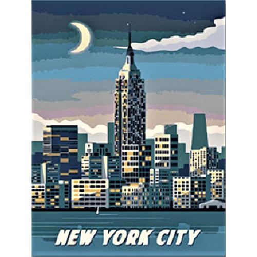 아이윙스-아이윙스 피포페인팅 P4-14 세계명소 뉴욕 DIY명화그리기 DIY그림그리기