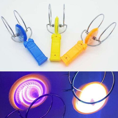 아이윙스-3000 LED 불빛자석팽이 자이로팽이 (2개) 어린이집 유치원 학원학교 단체 크리스마스선물 답례품