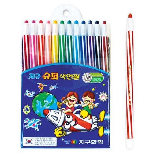 아이윙스-아이윙스 4000 슈퍼색연필12색 지구색연필
