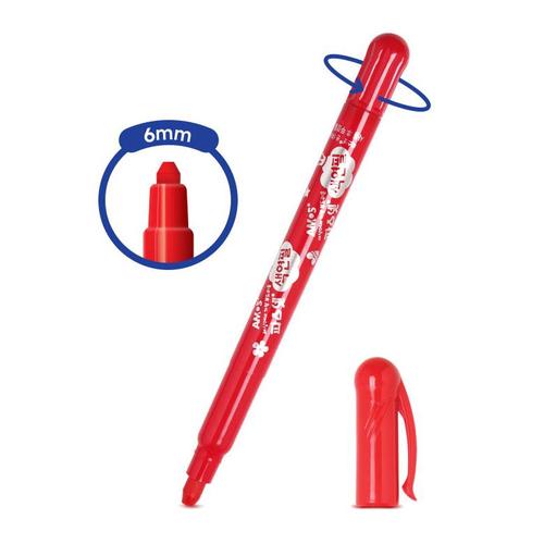아이윙스-아모스 900 파스넷 교사채점용 빨강 색연필 12자루