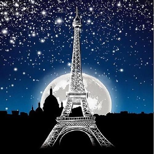 아이윙스-아이윙스 피포페인팅 Q3543 에펠탑 DIY명화그리기 DIY그림그리기