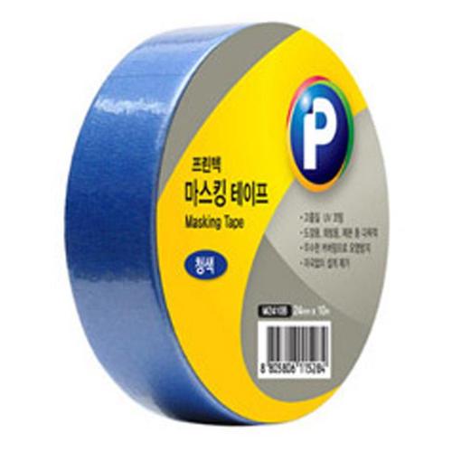 아이윙스-마스킹테이프 /파랑 24mm x 10m (프린텍)/테이프 종이테이프 마킹테이프