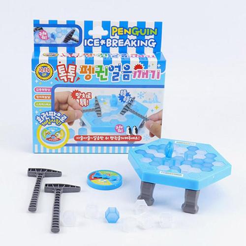 아이윙스-3000 톡톡펭귄얼음깨기 복불복게임 보드게임 어린이집 유치원 초등학교 학원  단체선물 (2개)