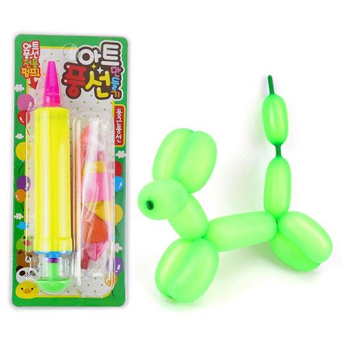 아이윙스-1000 아트풍선만들기 전용펌프 포함 풍선놀이 어린이집 유치원 초등학교 학원  단체선물 (5개)