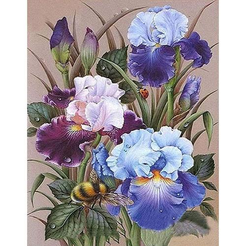아이윙스-아이윙스 피포페인팅 GX5941 Blue flower DIY명화그리기 DIY그림그리기