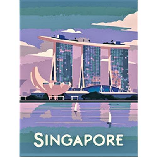 아이윙스-아이윙스 피포페인팅 P4-12 세계명소 싱가폴 DIY명화그리기 DIY그림그리기