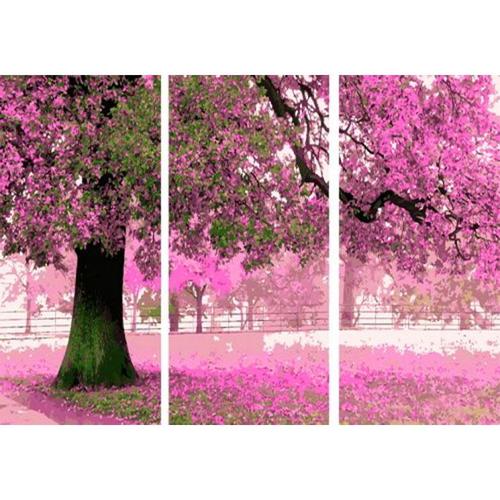 아이윙스-아이윙스 피포페인팅 C20 벚꽃나무 대형 3단 120x50 DIY명화그리기 DIY그림그리기