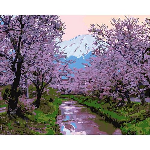 아이윙스-아이윙스 피포페인팅 MS7703 벚꽃향기 DIY명화그리기 그림그리기