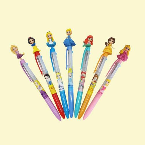 아이윙스-3500 희망 디즈니 프린세스 공주 캐릭터 3색볼펜 0.5mm 단체선물