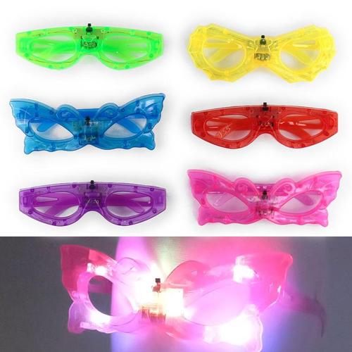 아이윙스-아이윙스 2000 쿠키 LED 네온파티 선글라스 축제 클럽 인싸템 반짝반짝 빛나는 안경 (3개)