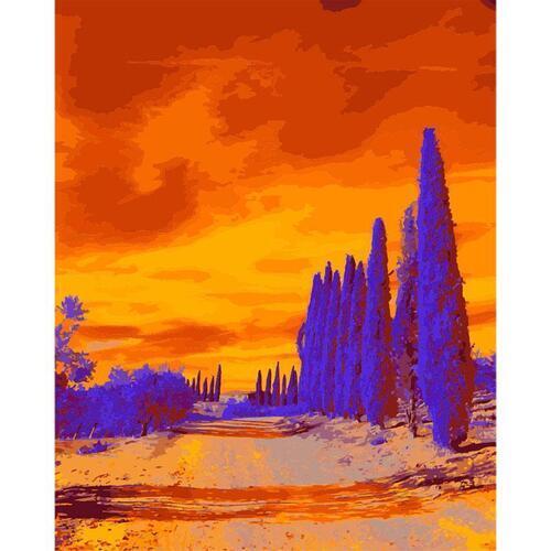 아이윙스 피포페인팅 pipo-2088 가을겨울풍경 40x50 diy명화그리기 유화수채화그리기