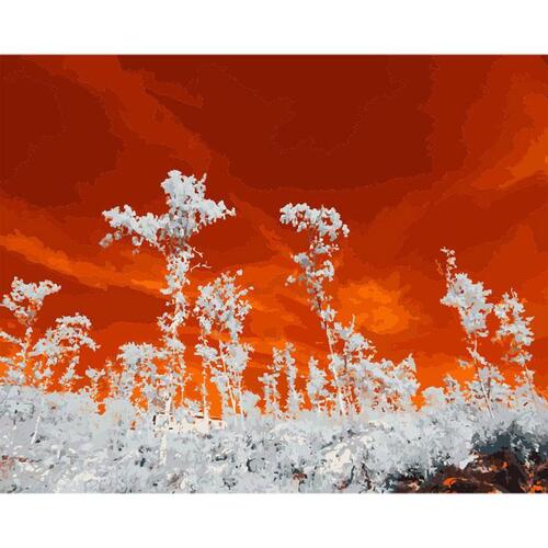 아이윙스-아이윙스 피포페인팅 PIPO-2094 가을겨울풍경 40x50 DIY명화그리기 유화수채화그리기