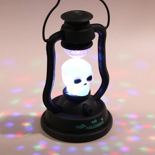 할로윈 해골 유령 램프 라이트+사운드 파티장식소품