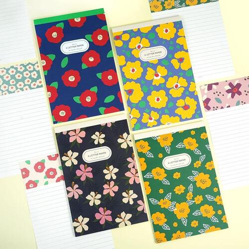 아이윙스-3000 PF 미니꽃길패드 편지지 편선지 (2개) 어린이집 유치원 초등학교 신학기 입학선물 졸업선물