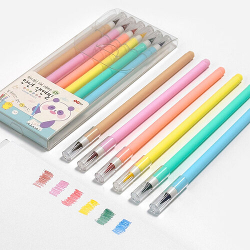 아이윙스-만년 색연필 6색세트
